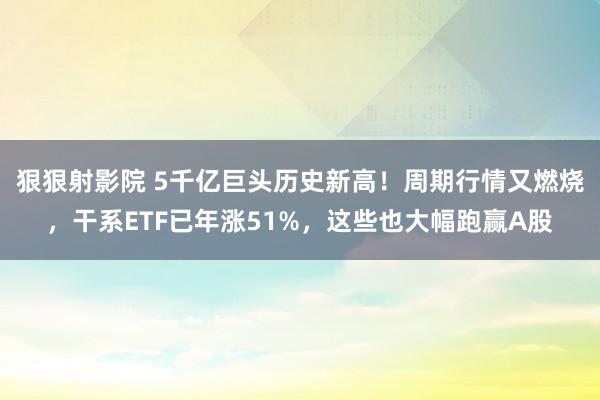 狠狠射影院 5千亿巨头历史新高！周期行情又燃烧，干系ETF已年涨51%，这些也大幅跑赢A股