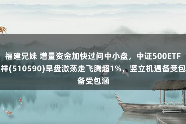 福建兄妹 增量资金加快过问中小盘，中证500ETF祯祥(510590)早盘激荡走飞腾超1%，竖立机遇备受包涵